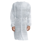 Blouses élastiques jetables blanc boîtes de 10 MEDIBASE