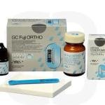 Fuji ortho coffret poudre/liquide GC Ciment de verre ionomere chemopolymerisable renforcé à la résine