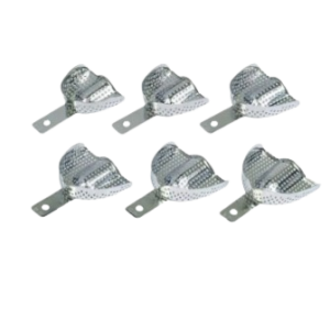 Porte empreintes perforées en inox R&S Regulaire sans bords de retention